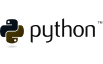 Python logo with link